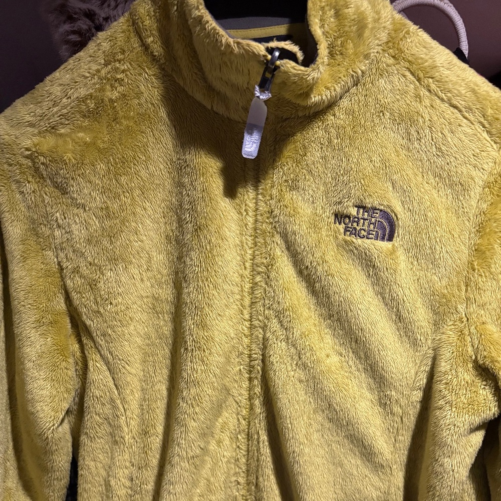 Northface zip down fleece